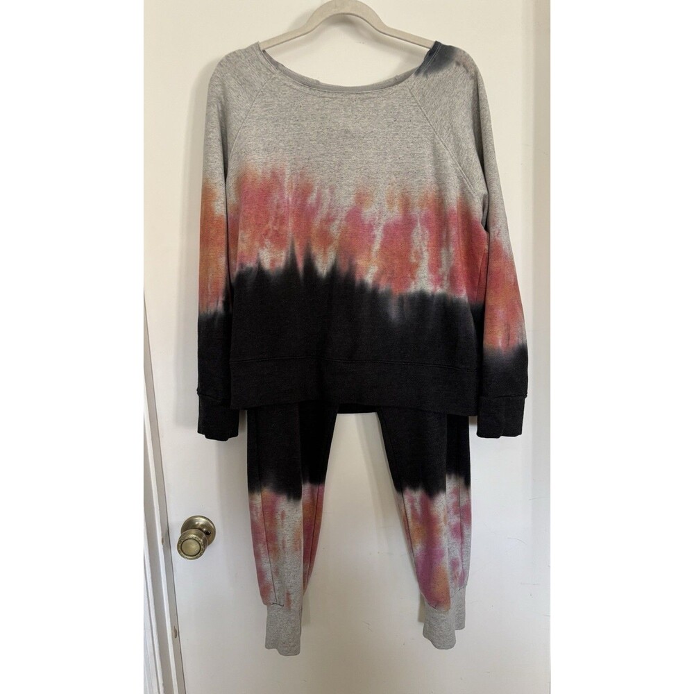 Sundry Tie Dye sweatshirt And Sweat Pant Set 2
